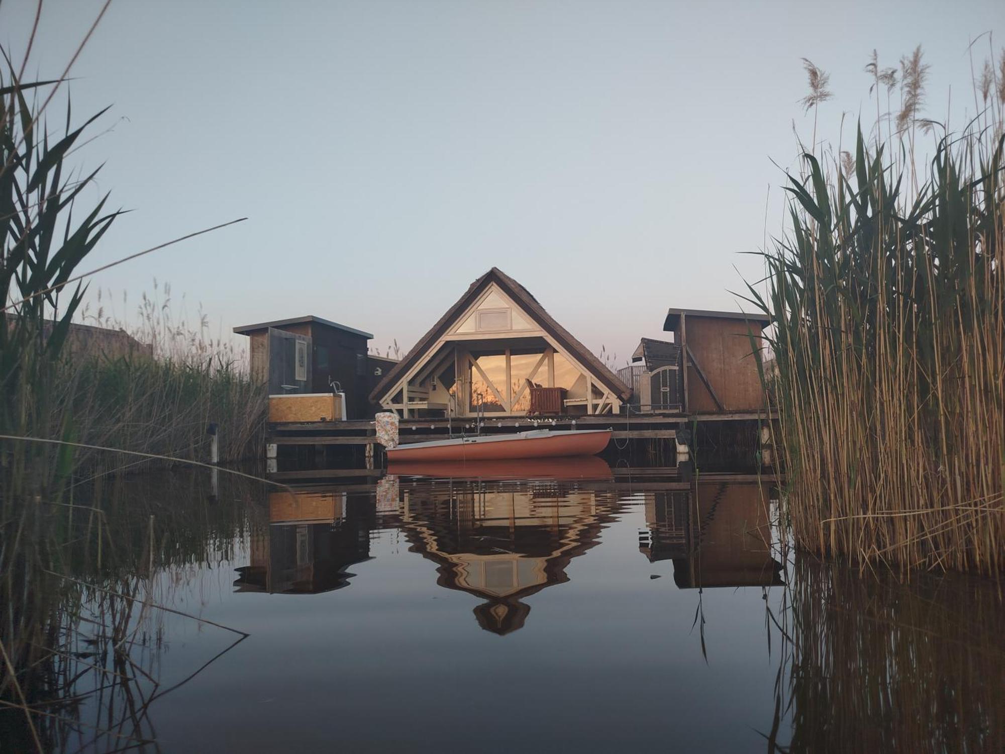 Pfahlbau Sunset I Toplage Elektroboot Inklusive Ruszt Kültér fotó